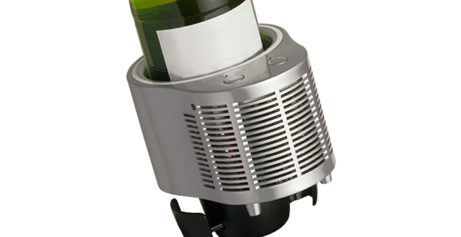 Cooler wine holder 