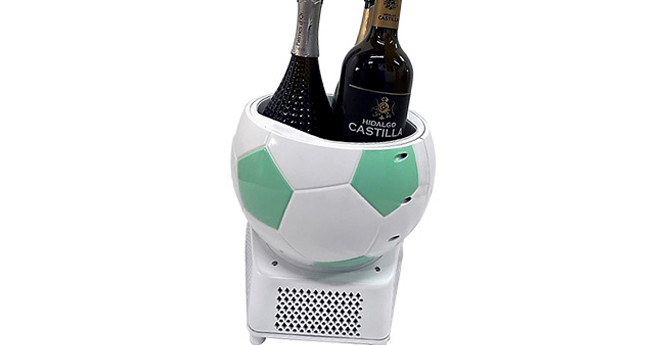 Cooler wine holder 